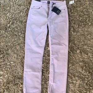 Gap high rise cigarette jeans